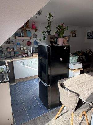 Küche und Wohnbereich