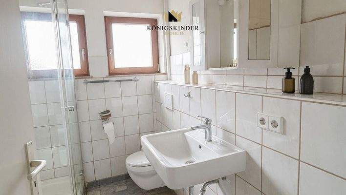 Duschbad mit Entwicklungspotenzial.