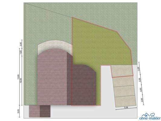 Grundriss Garten+Stellplatz