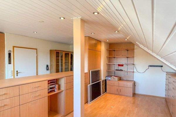 Wohnbereich im Dachgeschoss