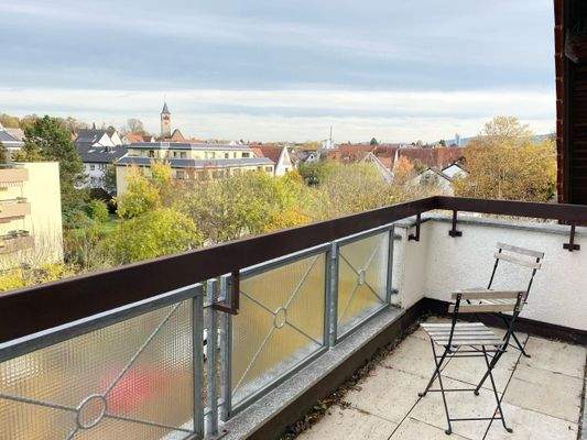 Balkon mit Weitsicht