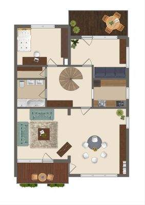 Grundriss Obergeschoss