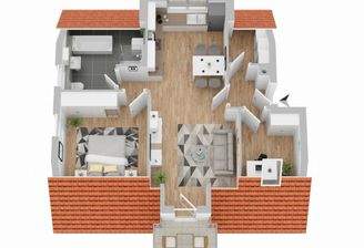 Grundriss 3D-Darstellung