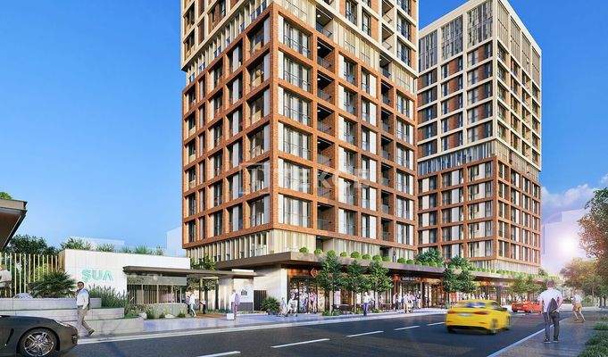 City View Apartments Close to the Coast in İstanbul