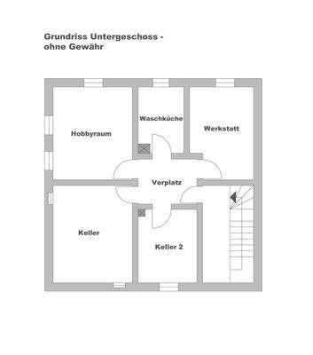 Grundriss D55 UG