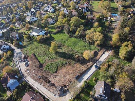 Übersicht mit Zufahrtsstraße