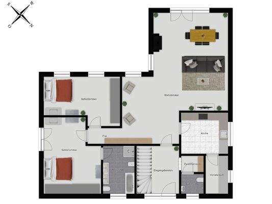 Grundriss Erdgeschoss