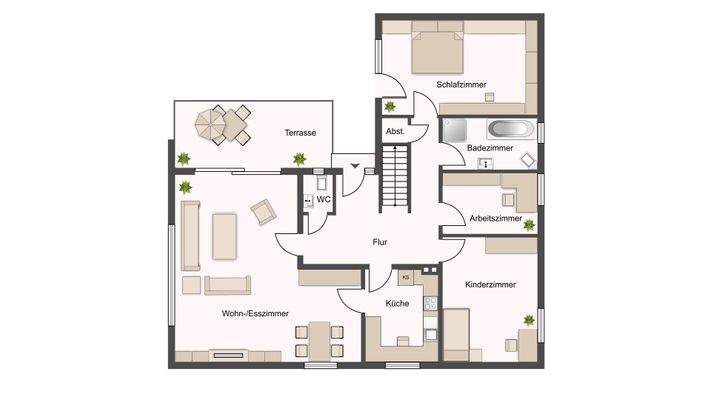 Grundriss Erdgeschoss