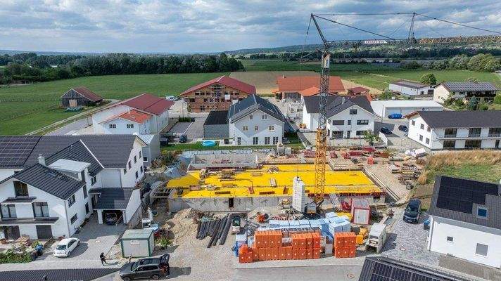 Baufortschritt Tiefgarage 