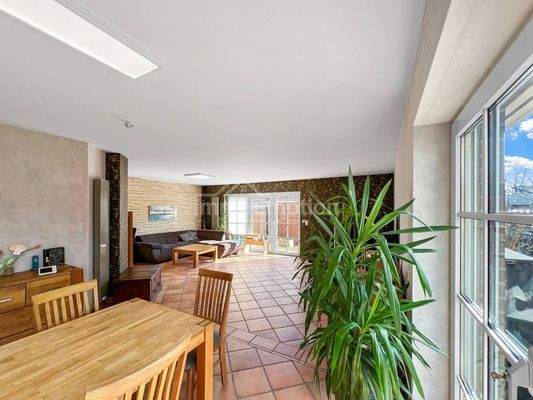 Blick Richtung Wohnbereich