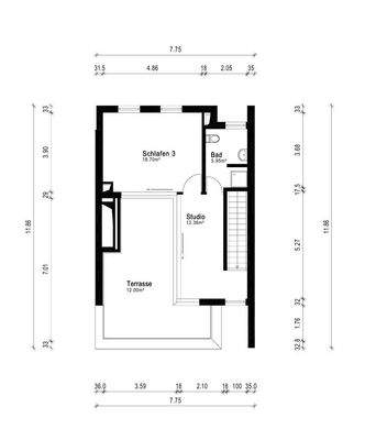 Grundriss Dachgeschoss