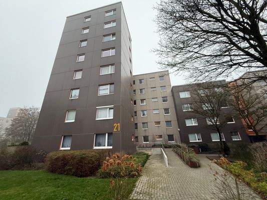 Zuwegung zum Mehrfamilienhaus