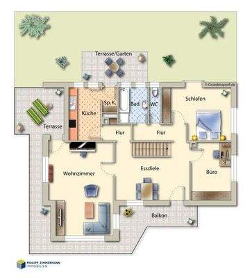 Grundriss Erdgeschoss