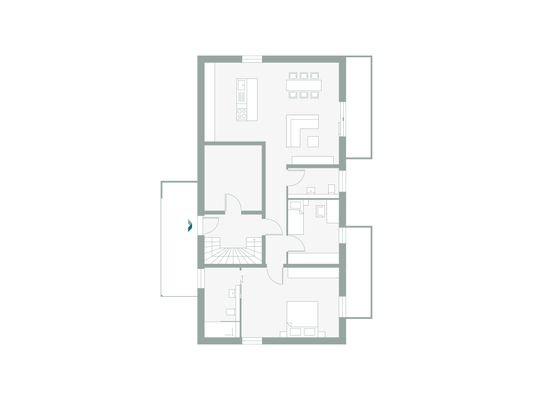 Etagenwohnung Erdgeschoss
