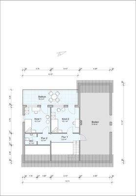 Grundriss Obergeschoss