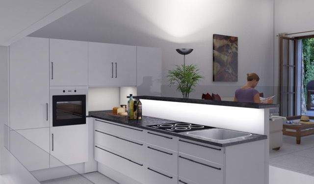 Neubau-Reihenhaus mit Bergblick zum Verkauf in Fornalutx, Mallorca