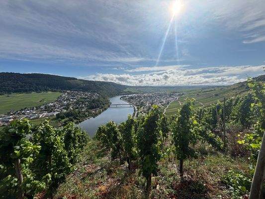 Blick von der Huxlay auf Mehring