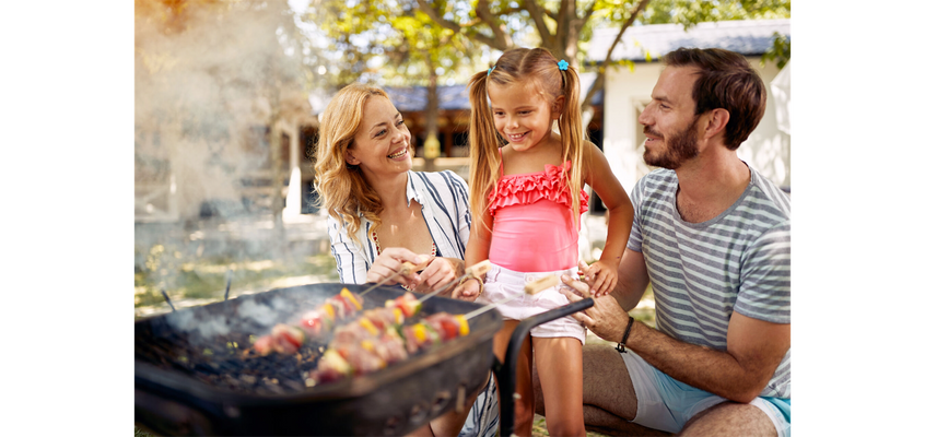 Im Garten Grillen