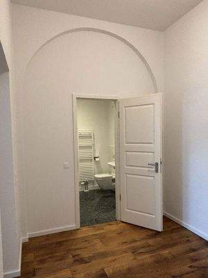 Diele, Blick zum Bad