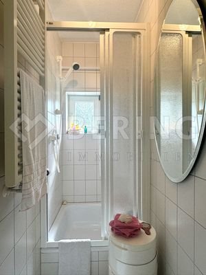 Dusche auf halber Etage