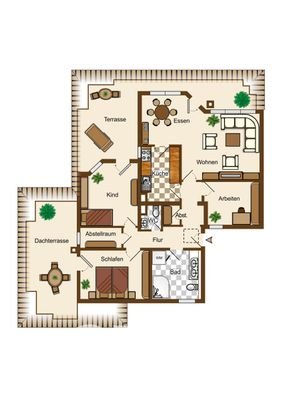 Dachgeschosswohnung