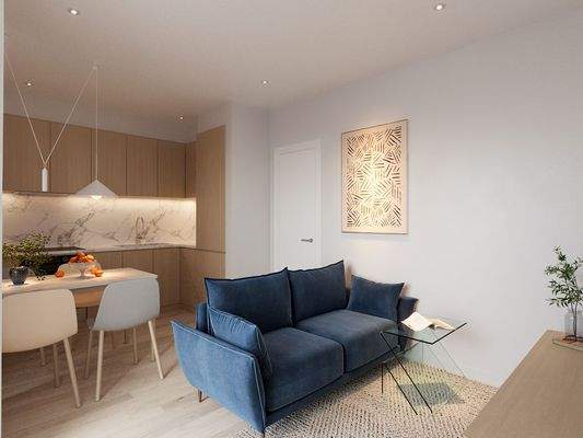 Visualisierung Wohnküche