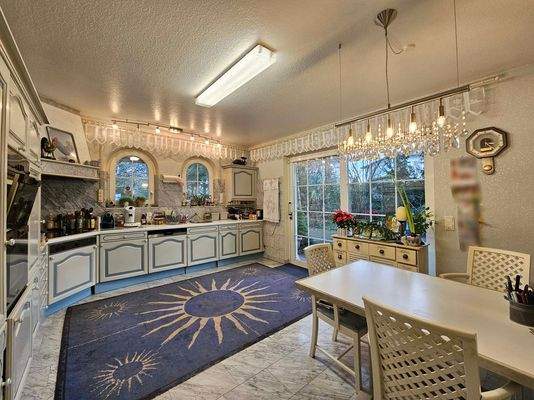 Küche mit Zugang zur Terrasse und Garten EG