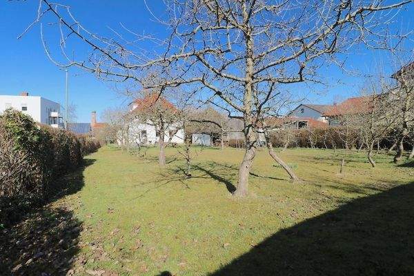 Grundstück von Südosten