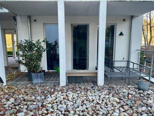 Überdachte Terrasse