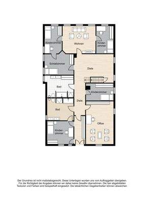 Grundriss OG Mühlengebäude