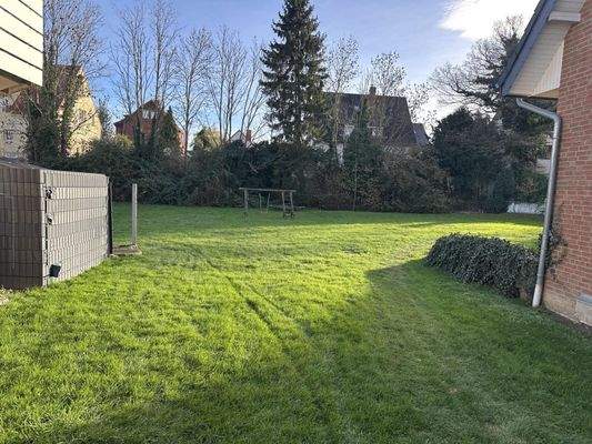 Garten von der Straße