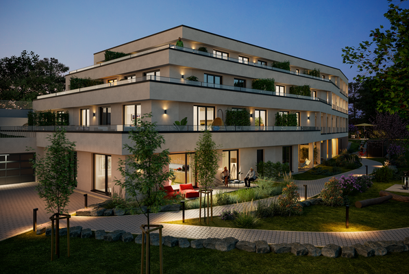 Abendstimmung (aus Sicht des Illustrators)