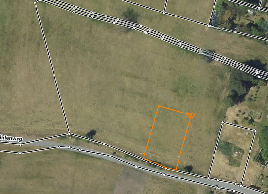 Grundstücksmarkierung