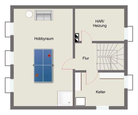 Grundriss Kellergeschoss