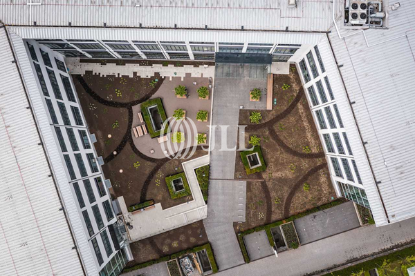 Luftansicht Innenhof