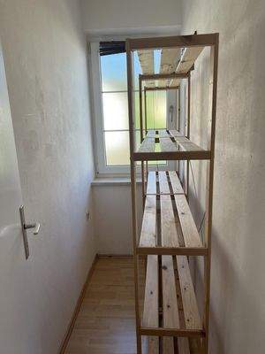 Praktischer Abstellraum