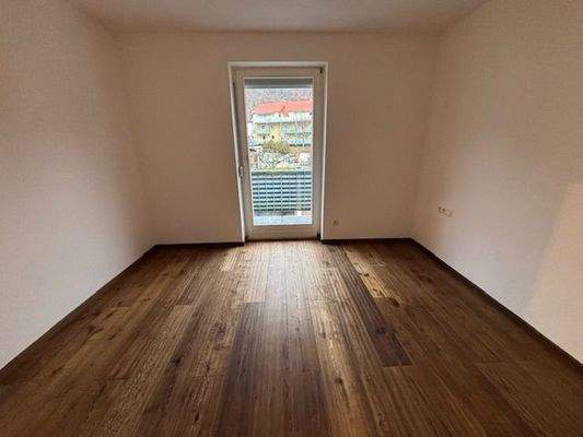 Schlafzimmer mit Balkon