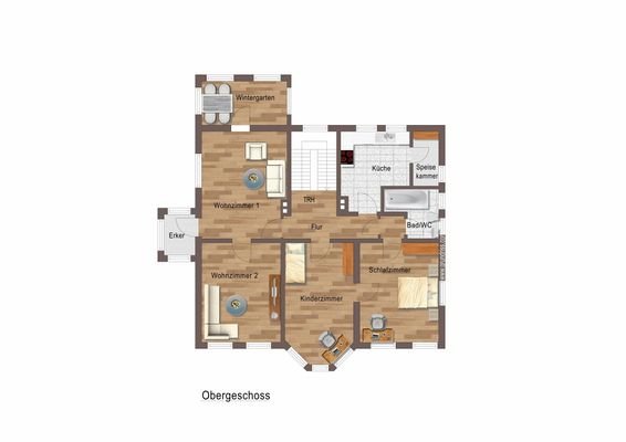 Grundriss Obergeschoss