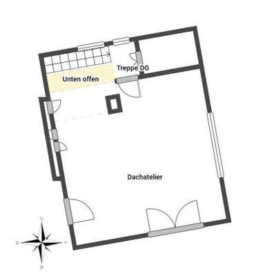 Grundriss Skizze 2. Etage