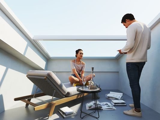 Dachterrasse