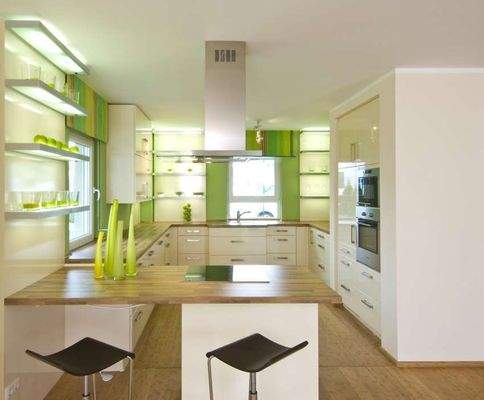 Grün Küche 1
