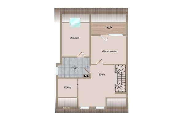 Grundriss Dachgeschoss