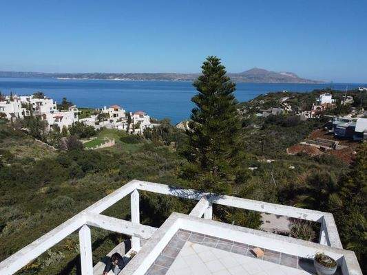Kreta, Plaka Chania: Haus mit atemberaubender Aussicht zu verkaufen