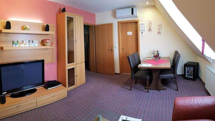 Wohnzimmer Ferienwohnung 1