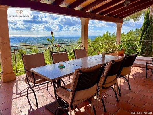 Blick von der Terrasse