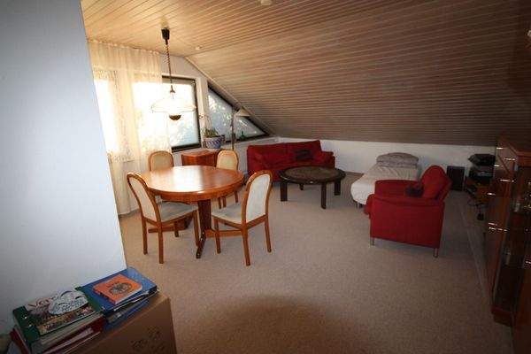 Wohnbereich Dachgeschosswohnung