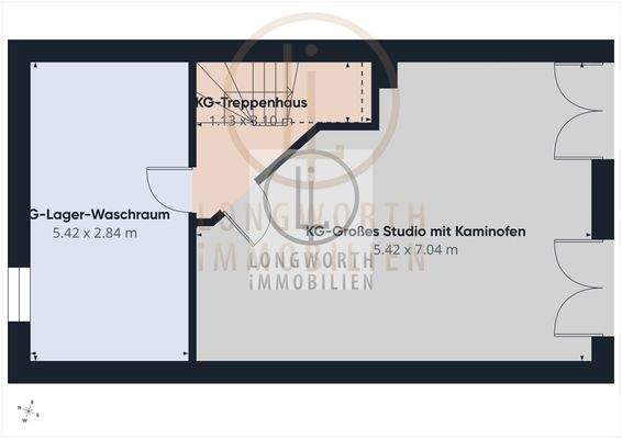 Grundriss-Untergeschoss