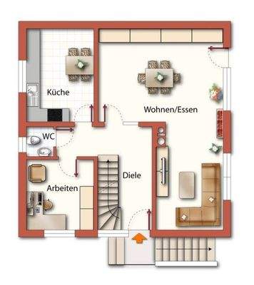 Grundriss Erdgeschoss