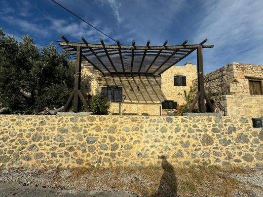 Südostkreta, Koutsounari: Haus mit wunderschönem Meerblick zu verkaufen