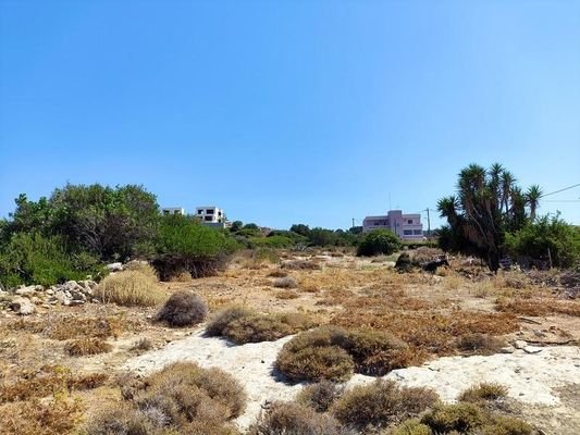 Kreta, Rethymno: Investitionsgrundstück mit Meerblick nahe Stadtzentrum zu verkaufen